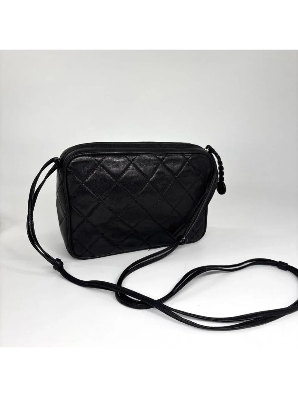 Chanel Lambskin Quilted Shoulder